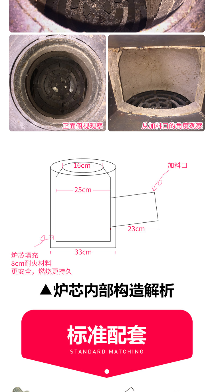 1.8米三鍋位帶烤箱帶火神座柴煤兩用大號(hào)藏爐—多功能家用取暖藏爐【爐具】—焱森爐業(yè)